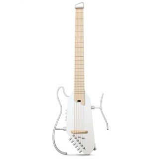 Donner Hush-i Pro Elektro Akustik Gitar (Beyaz)