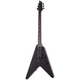 Schecter V-1 SLS Elite Evil Twin Elektro Gitar (Mat Siyah) Schecter V-1 SLS Elite Evil Twin Elektro Gitar (Mat Siyah)