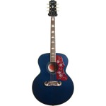 Epiphone J-200 Elektro Akustik Gitar (Aged Viper Blue)