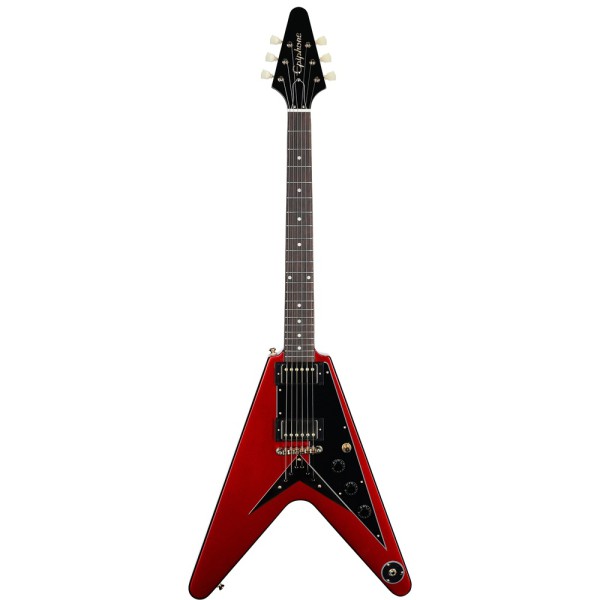 Epiphone Exclusive Flying V Elektro Gitar (Ruby Red Sparkle)