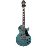 Epiphone Les Paul Custom Figured Elektro Gitar (Transparent Blue)