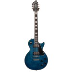 Epiphone Les Paul Custom Figured Elektro Gitar (Viper Blue)