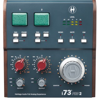 Heritage Audio i73 Pro 2 USB Ses Kartı Heritage Audio i73 Pro 2 USB Ses Kartı
