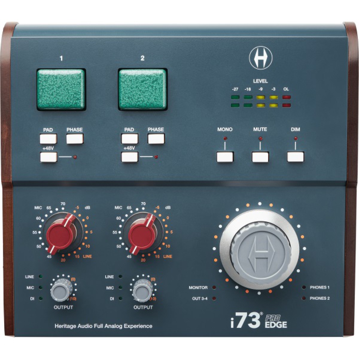Heritage Audio i73 Pro Edge USB Ses Kartı Heritage Audio i73 Pro Edge USB Ses Kartı