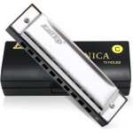 EAST TOP T10-3 / 10 Delikli Gümüş Renk Do (C) Mızıka