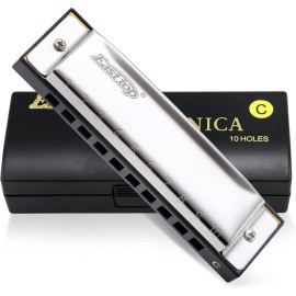 EAST TOP T10-3 / 10 Delikli Gümüş Renk Do (C) Mızıka