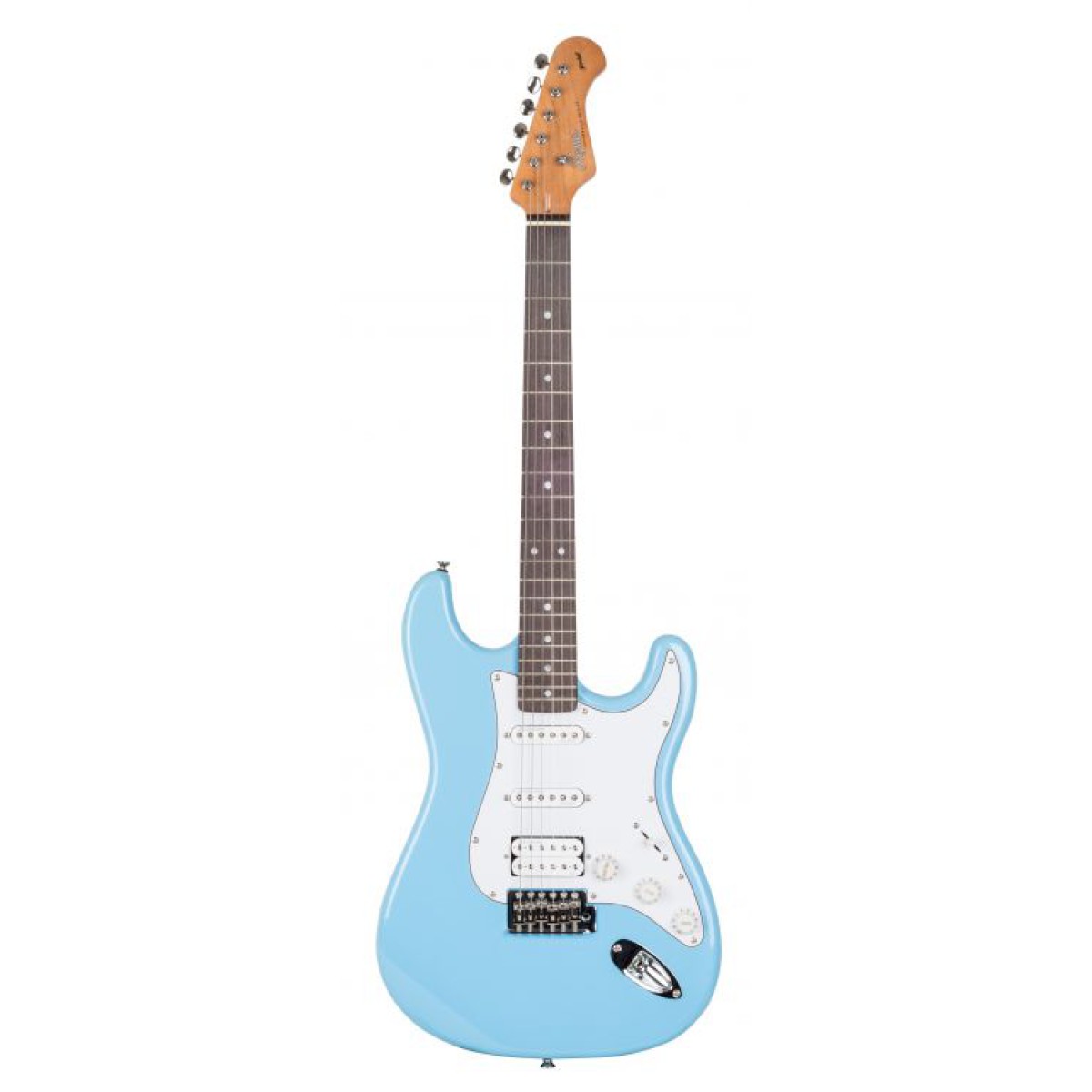 Kozmos KST-BSWHSS-GRWN-DBL  Elektro Gitar