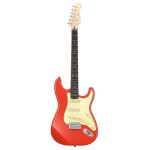 Donner DST-600 Elektro Gitar (Fiesta Red)