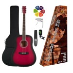 SX SD104KRDS Akustik Gitar (Red Sunburst)
