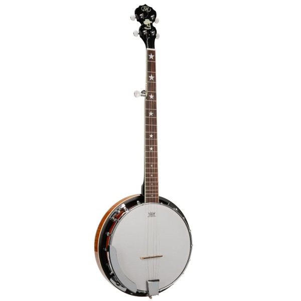 SX BJ455VS Sol Majör Banjo (Vintage Sunburst)