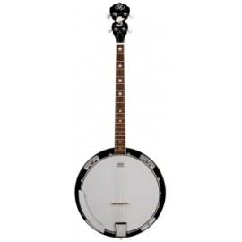 SX BJ404 Tenor Banjo (Natural)