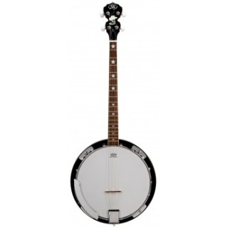 SX BJ404 Tenor Banjo (Natural)