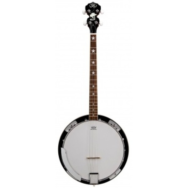 SX BJ404 Tenor Banjo (Natural)