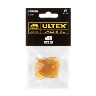 Jim Dunlop 427P1.38XL Ultex Jazz III XL 6'lı Paket Pena (1.38 mm) Jim Dunlop 427P1.38XL Ultex Jazz III XL 6'lı Paket Pena (1.38 mm)