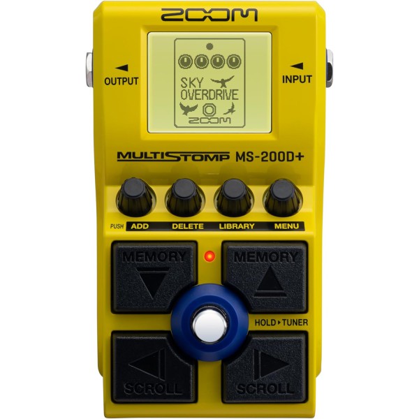 Zoom MS-200D+ Multistomp Drive Pedal