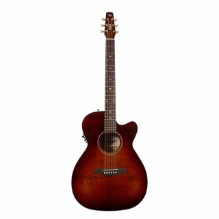 Seagull Performer CW CH Presys II Elektro Akustik Gitar (Burnt Umber)