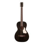 Art & Lutherie Roadhouse A/E Parlor-Style Elektro Akustik Gitar (Faded Black)