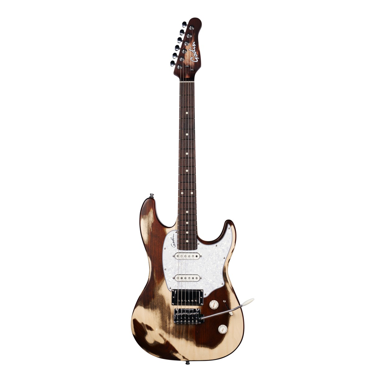 Godin Session T-Pro Limited Edition Elektro Gitar (Kanyon Burst Hangover)