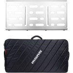 Mono PFX-PB-L-SLV-BDL Large Pedalboard Silver & Touraccessory Case 2.0
