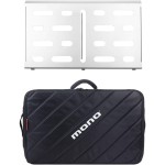 Mono PFX-PB-M-SLV-BDL Medium Pedalboard Silver & Touraccessory Case 2.0