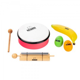 Nino NINOSET8 Kids Mixed Rhythm Set (Banana,2 Egg-shaker, Hand Drum, Tone Barup) Nino NINOSET8 Kids Mixed Rhythm Set (Banana,2 Egg-shaker, Hand Drum, Tone Barup)