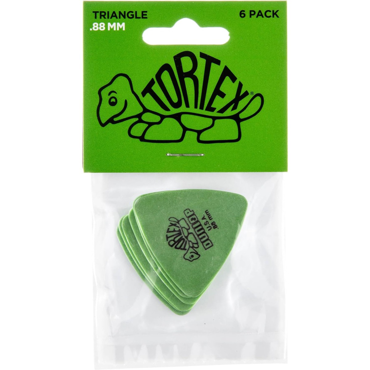 Jim Dunlop 431P.88 Tortex Triangle Green 6'lı Paket Pena (0.88 mm) Jim Dunlop 431P.88 Tortex Triangle Green 6'lı Paket Pena (0.88 mm)
