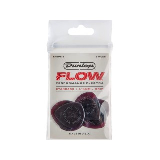 Jim Dunlop 549P1.14 Flow Standard Grip 6'lı Paket Pena (1.14 mm) Jim Dunlop 549P1.14 Flow Standard Grip 6'lı Paket Pena (1.14 mm)