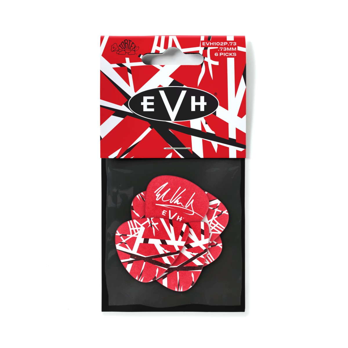 Jim Dunlop EVH102P.73 EVH Frankenstein 6'lı Paket Pena (0.73 mm) Jim Dunlop EVH102P.73 EVH Frankenstein 6'lı Paket Pena (0.73 mm)