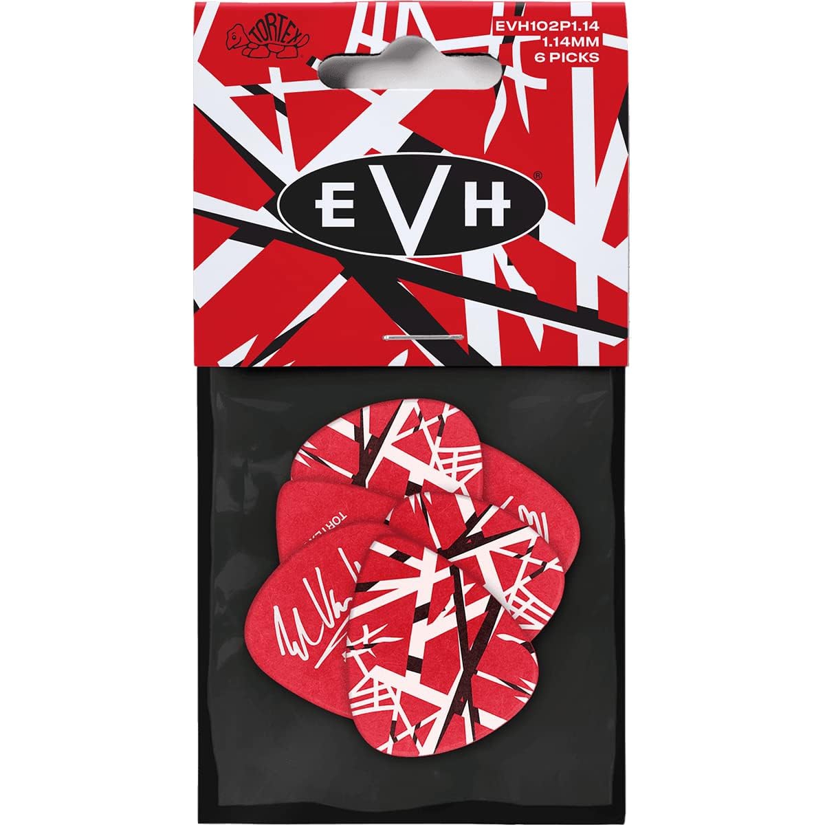 Jim Dunlop EVH102P1.14 EVH Frankenstein 6'lı Paket Pena (1.14 mm) Jim Dunlop EVH102P1.14 EVH Frankenstein 6'lı Paket Pena (1.14 mm)
