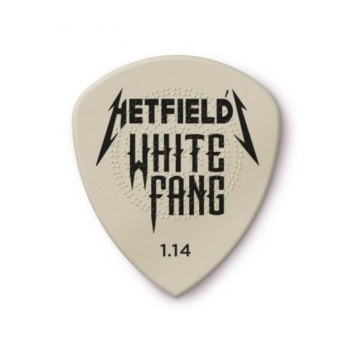 Jim Dunlop PH122R1.14 Hetfield's White Fang Custom Flow Pena (1.14 mm) Jim Dunlop PH122R1.14 Hetfield's White Fang Custom Flow Pena (1.14 mm)