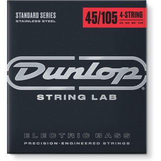 Jim Dunlop DBS45105 Stainless Steel Medium Bas Gitar Teli (045-.105)