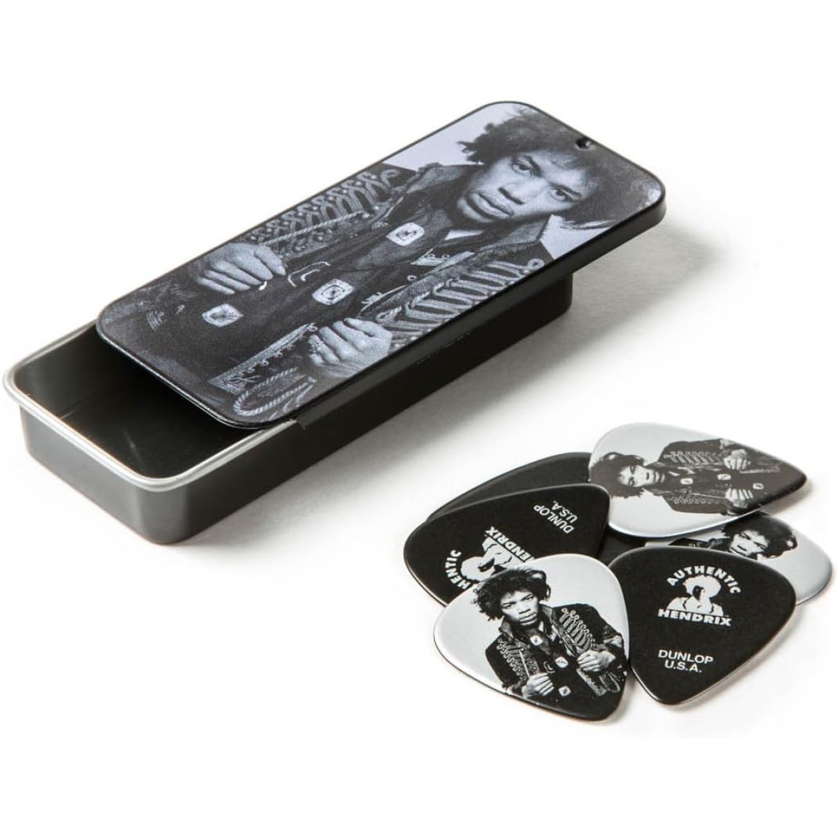 Jim Dunlop JHCT14H Hendrix Mankowitz 6'lı Kutu Pena (Thin) Jim Dunlop JHCT14H Hendrix Mankowitz 6'lı Kutu Pena (Thin)