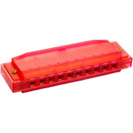Hohner M5254 Translucent Red Harp (Do Majör) Hohner M5254 Translucent Red Harp (Do Majör)
