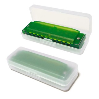 Hohner M5253 Translucent Green Harp (Do Majör)