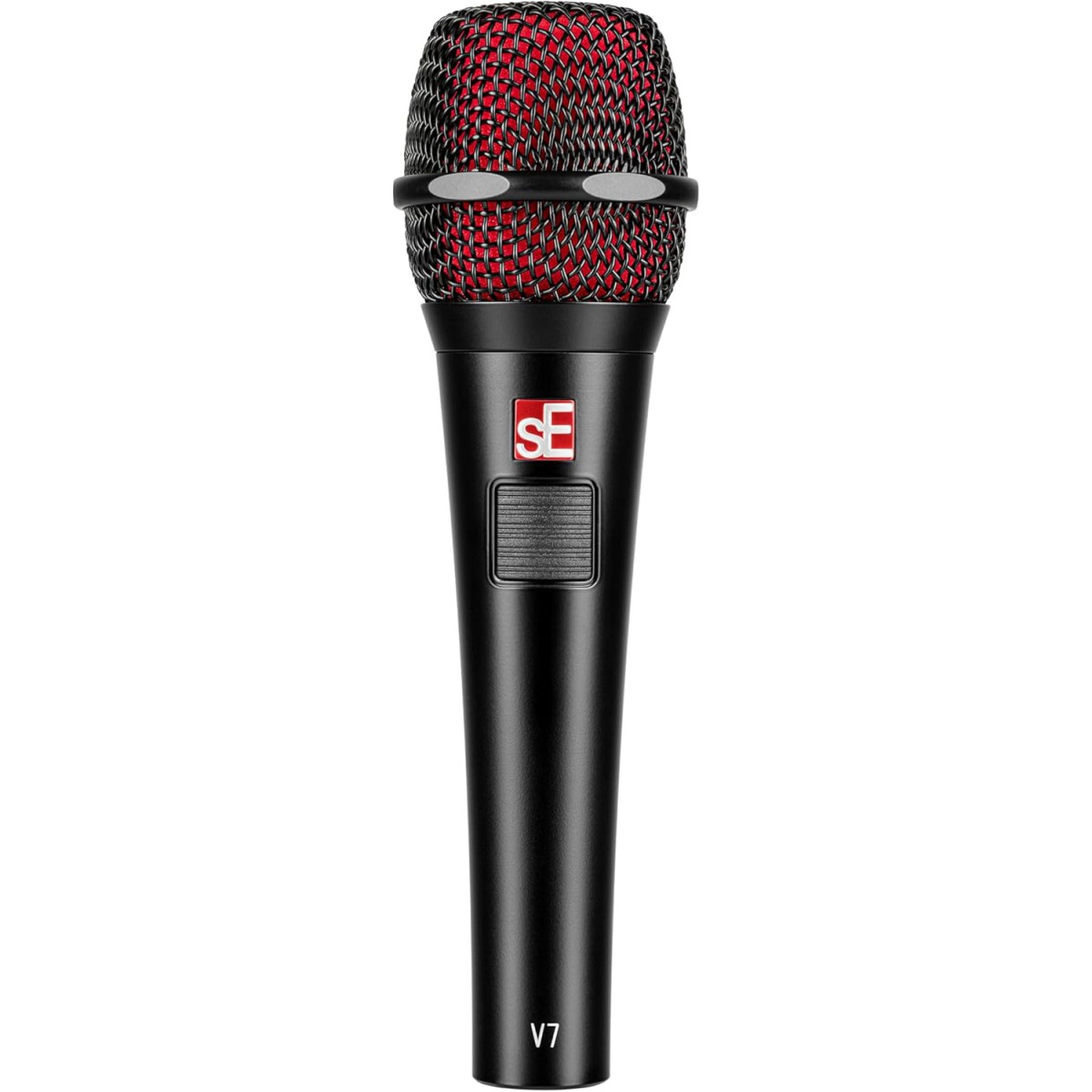 sE Electronics V7 PTT Supercardioid Talkback Dynamic Handheld Vokal Mikrofonu (Siyah) sE Electronics V7 PTT Supercardioid Talkback Dynamic Handheld Vokal Mikrofonu (Siyah)