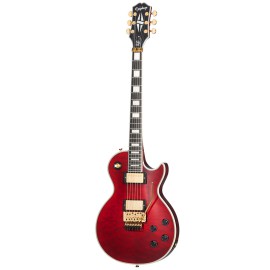 Epiphone Alex Lifeson Les Paul Custom Axcess Elektro Gitar (Ruby) Epiphone Alex Lifeson Les Paul Custom Axcess Elektro Gitar (Ruby)