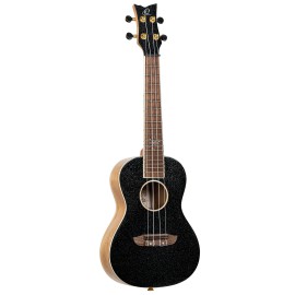 Ortega Element Series Concert Ukulele (Metallic Black Ruel)