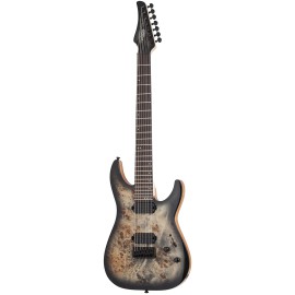 Schecter C-7 Pro 7 Telli Elektro Gitar (Charcoal Burst) Schecter C-7 Pro 7 Telli Elektro Gitar (Charcoal Burst)