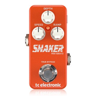 TC ELECTRONIC SHAKER MINI VIBRATO / Ultra-Compact Vibrato Pedal with Built-In TonePrint Technology TC ELECTRONIC SHAKER MINI VIBRATO / Ultra-Compact Vibrato Pedal with Built-In TonePrint Technology