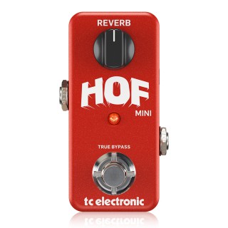TC ELECTRONIC HALL OF FAME MINI REVERB / Ultra-Compact High-Quality Reverb Pedal with Built-In TonePrints TC ELECTRONIC HALL OF FAME MINI REVERB / Ultra-Compact High-Quality Reverb Pedal with Built-In TonePrints