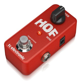TC ELECTRONIC HALL OF FAME MINI REVERB / Ultra-Compact High-Quality Reverb Pedal with Built-In TonePrints TC ELECTRONIC HALL OF FAME MINI REVERB / Ultra-Compact High-Quality Reverb Pedal with Built-In TonePrints