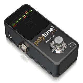 TC Electronic POLYTUNE 3 NOIR Tiny Polyphonic Tuner TC Electronic POLYTUNE 3 NOIR Tiny Polyphonic Tuner