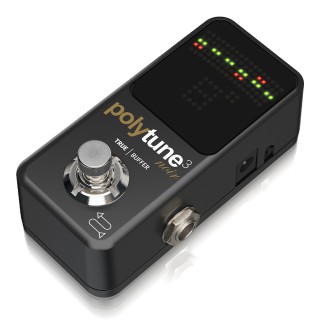 TC Electronic POLYTUNE 3 NOIR Tiny Polyphonic Tuner TC Electronic POLYTUNE 3 NOIR Tiny Polyphonic Tuner