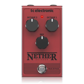 TC Electronic NETHER OCTAVER Classic All-Analog Octave Pedal TC Electronic NETHER OCTAVER Classic All-Analog Octave Pedal