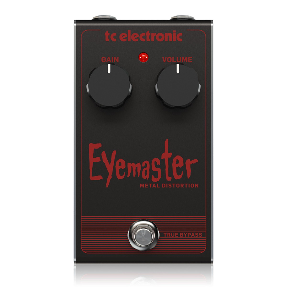 TC Electronic EYEMASTER METAL DISTORTION Skull-Pounding Metal Distortion Pedal TC Electronic EYEMASTER METAL DISTORTION Skull-Pounding Metal Distortion Pedal