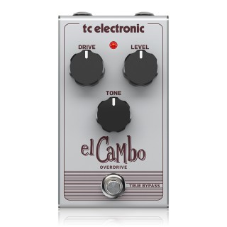TC Electronic EL CAMBO OVERDRIVE Classic Tube Overdrive Pedal TC Electronic EL CAMBO OVERDRIVE Classic Tube Overdrive Pedal