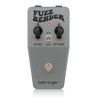 Behringer FUZZ BENDER Vintage 60s Style Fuzz Pedal with Custom Bias Mod Switch Behringer FUZZ BENDER Vintage 60s Style Fuzz Pedal with Custom Bias Mod Switch