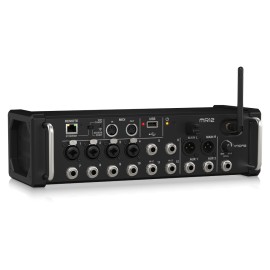 Midas MR12 12 Girişli Dijital Mikser iPad/Android Tabletler için Uygun, 4 Midas PRO Preamp, 8 Hat Girişi, Entegre Wifi Modülü ve USB Stereo Kaydedici