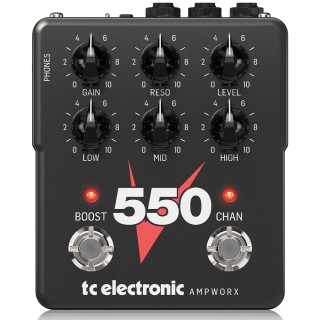 TC Electronic V550 PREAMP Pedalı TC Electronic V550 PREAMP Pedalı