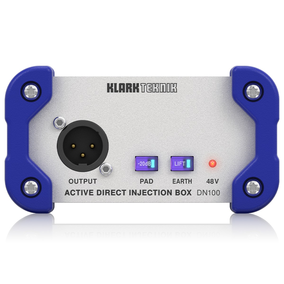 Klark Teknik DN100 V2 Aktif DI Box